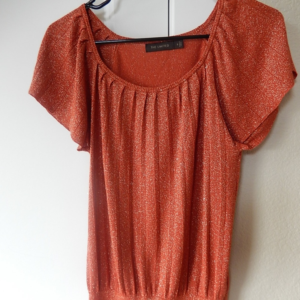sparkle short sleeved sweater
